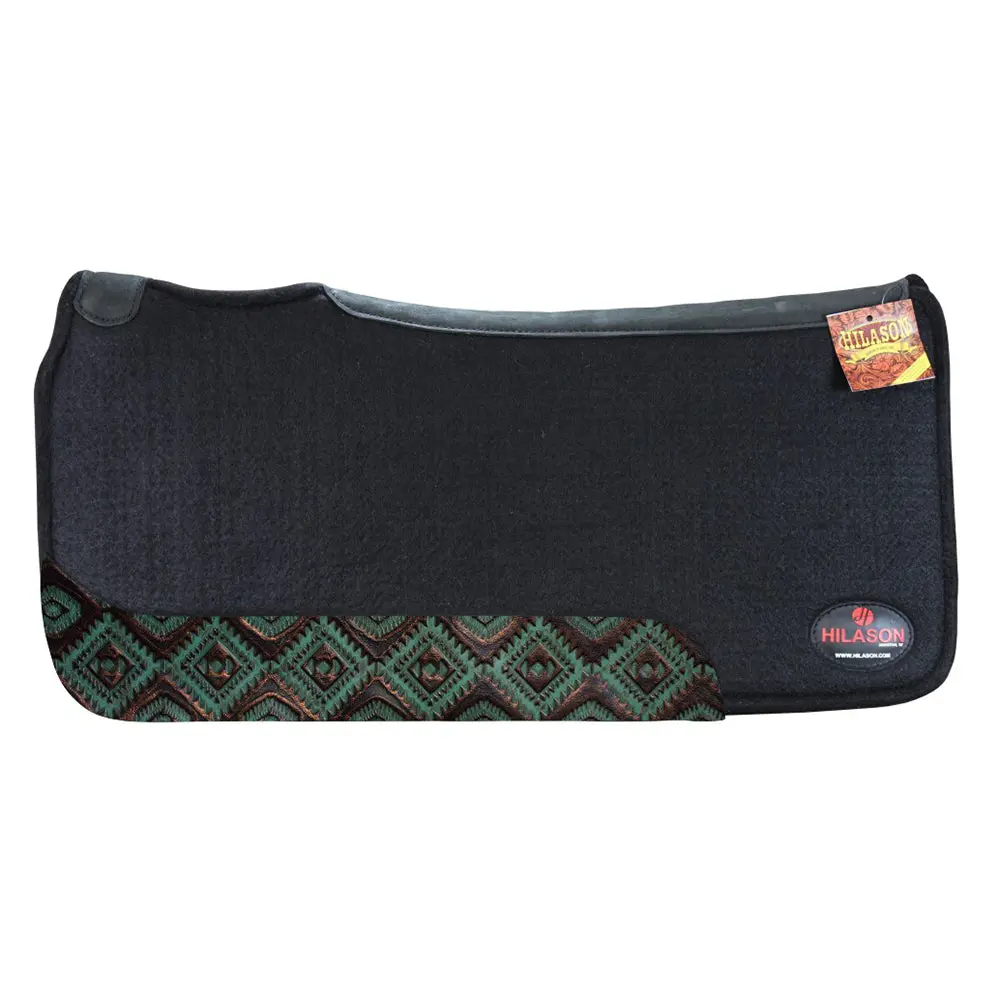 Hilason 31 In X 30 In Western Horse 100% Wool Felt Saddle Pad 28