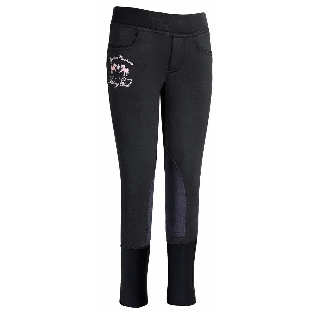 Equine Couture Children's Riding Club Pull-On Winter Breeches 1