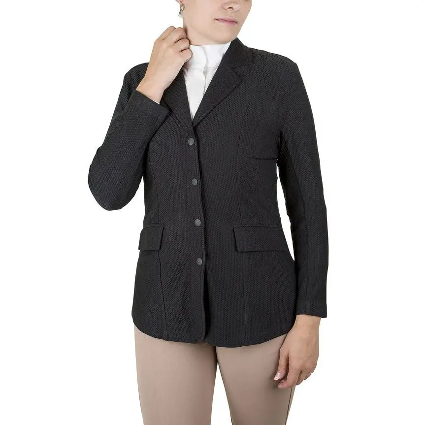 Equine Couture Women Equivent 4-Snap Button Show Coat 1