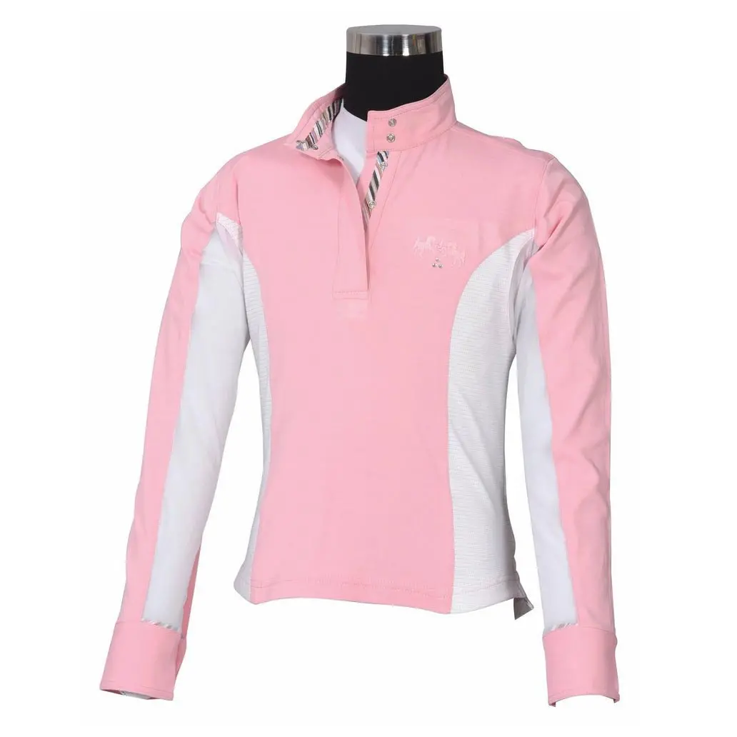 Equine Couture Cara Long-Sleeve Show Shirt for Kids - Image 2