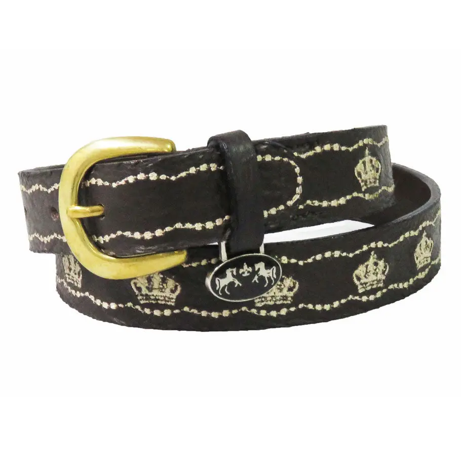 Equine Couture Children's Cacey Leather Belt 1