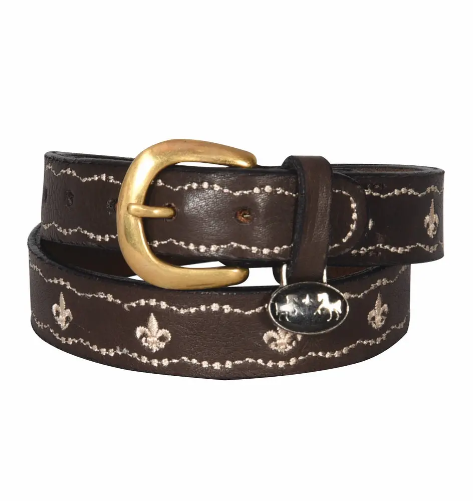 Equine Couture Children's Cacey Leather Belt - Image 2