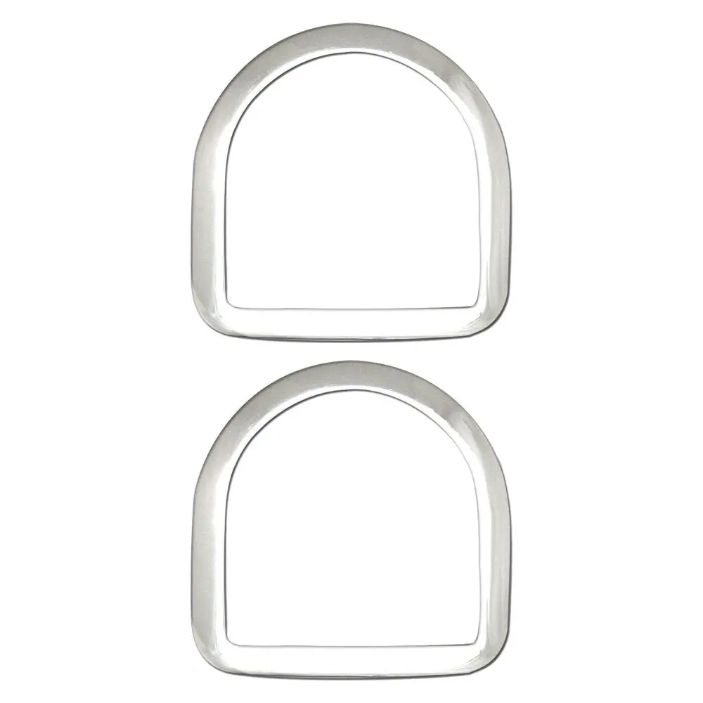 2-1/2 In X Stainless Steel Horse Beveled Saddle Rigging Dee 1