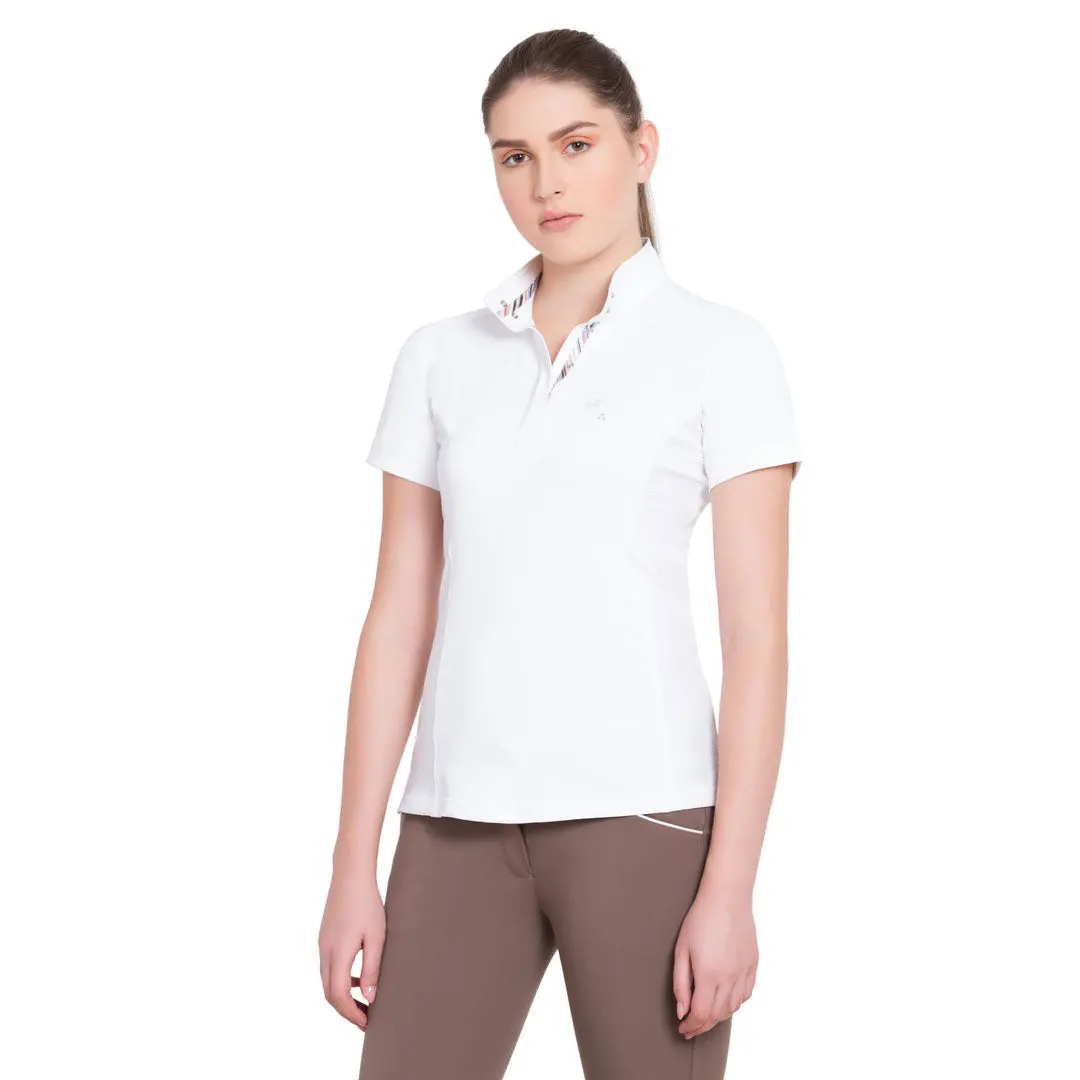 Equine Couture Ladies Cara Short Sleeve Show Shirt 1