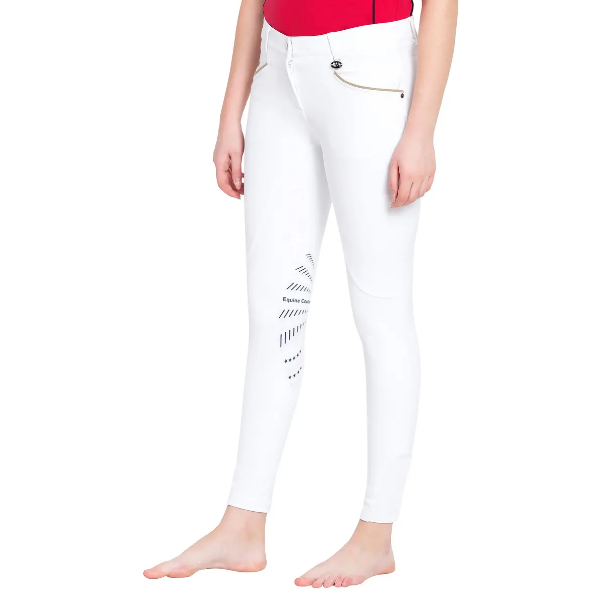 Equine Couture Ladies Lille Knee Patch Breeches 1