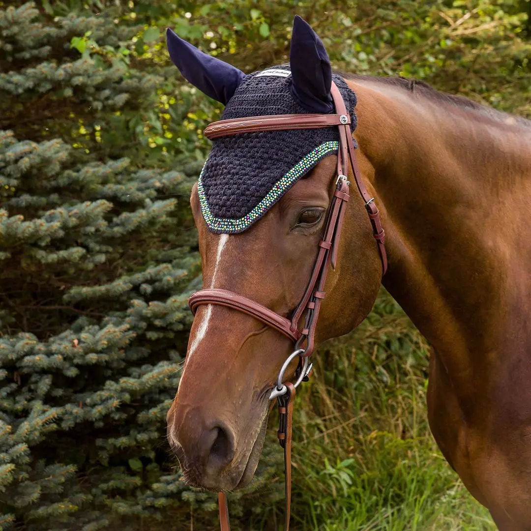 Equine Couture Beaded Fly Bonnet 1