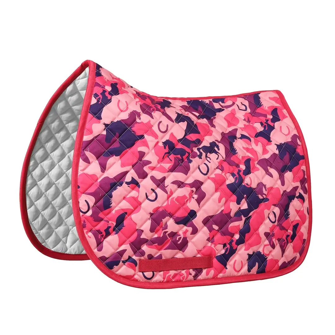 Equine Couture Camo Saddle Pad 1