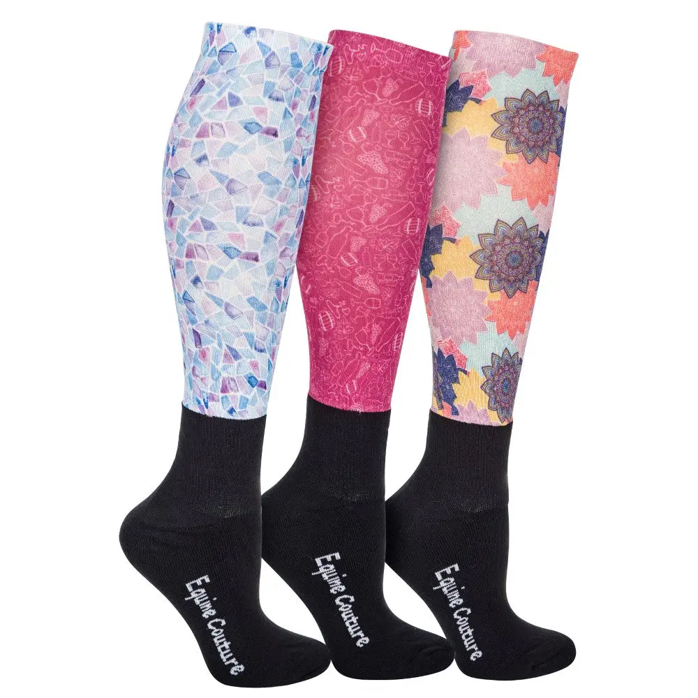 Equine Couture Otc Sock 3 Pack 3