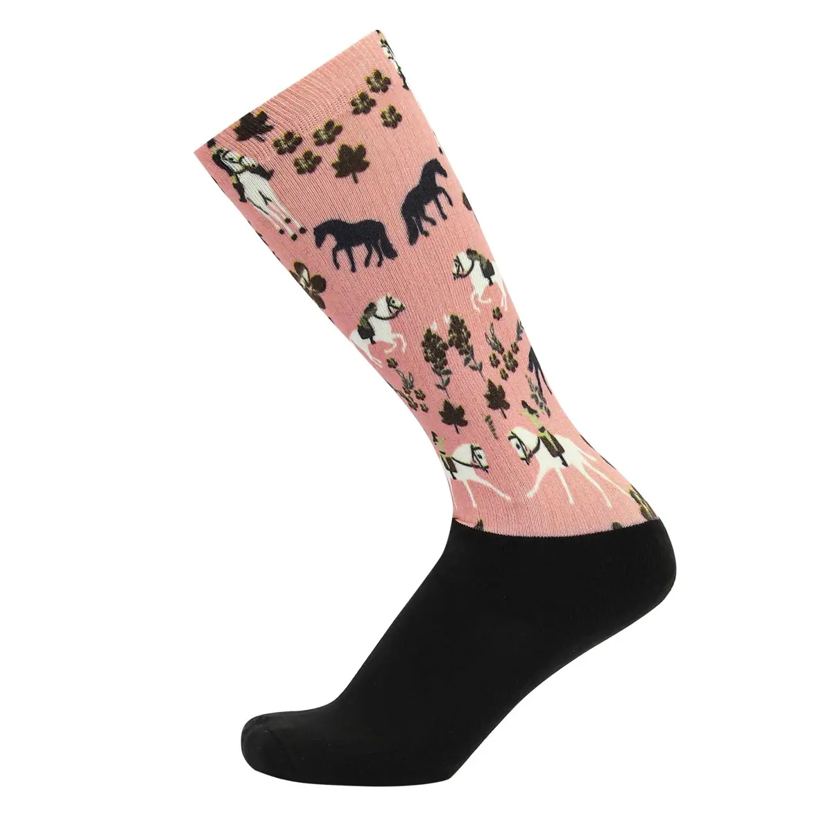 Equine Couture Children's Otc Boot Socks- Springtime Schooling 1