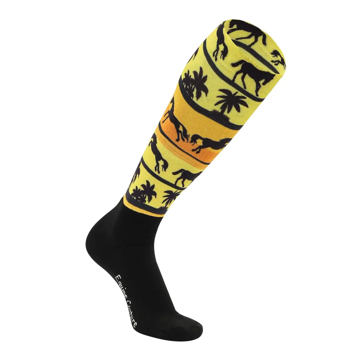 Equine Couture Ladies Otc Boot Socks- Ocala Sunrise 1