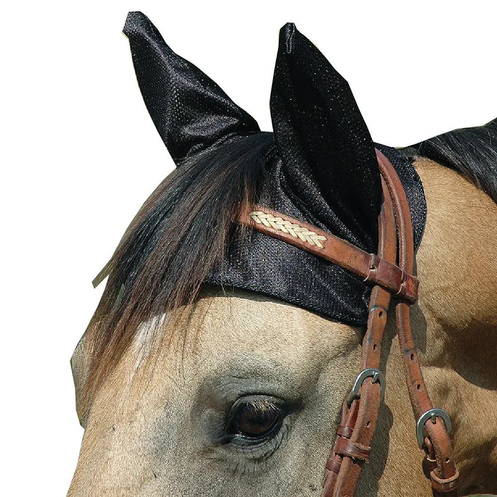 Medium Cashel Comfort Ears Horse Fly Protection Eliminate Head Black 1