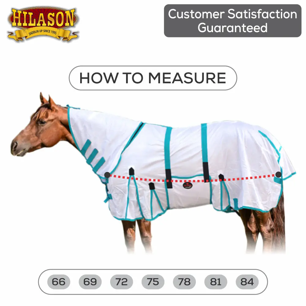 Hilason Uv Mesh Horse Fly Sheet - Maximum Bug Protection 3