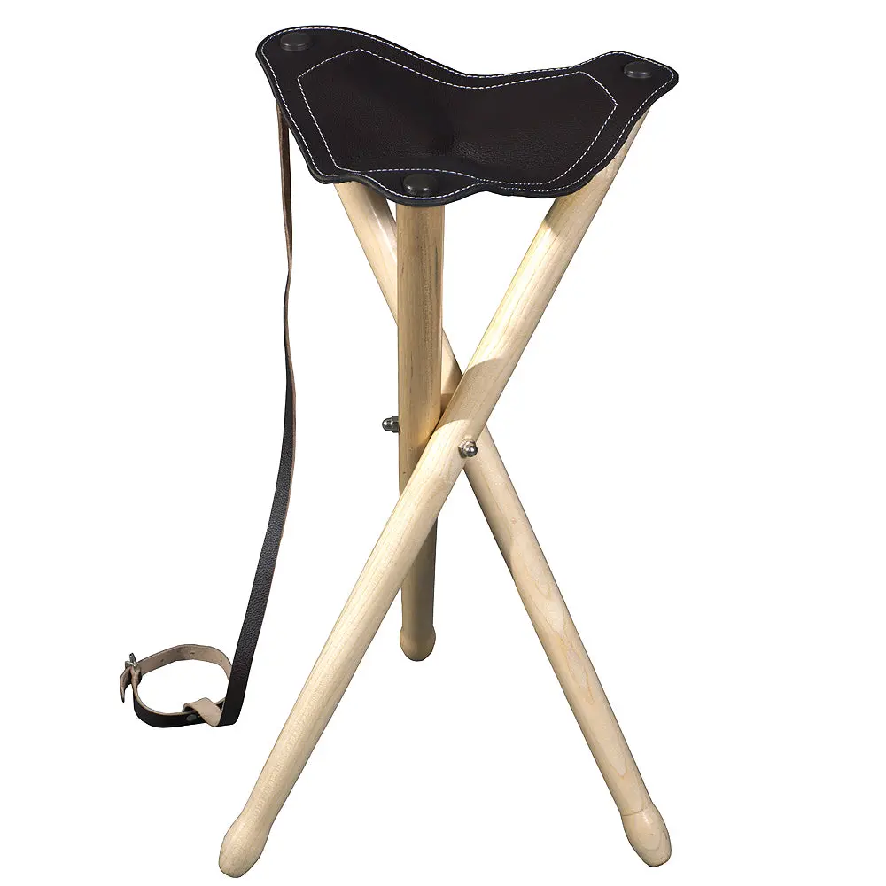 Hunting Stool -- Saddle Triangle Side 13 X Height 26 Inch 1