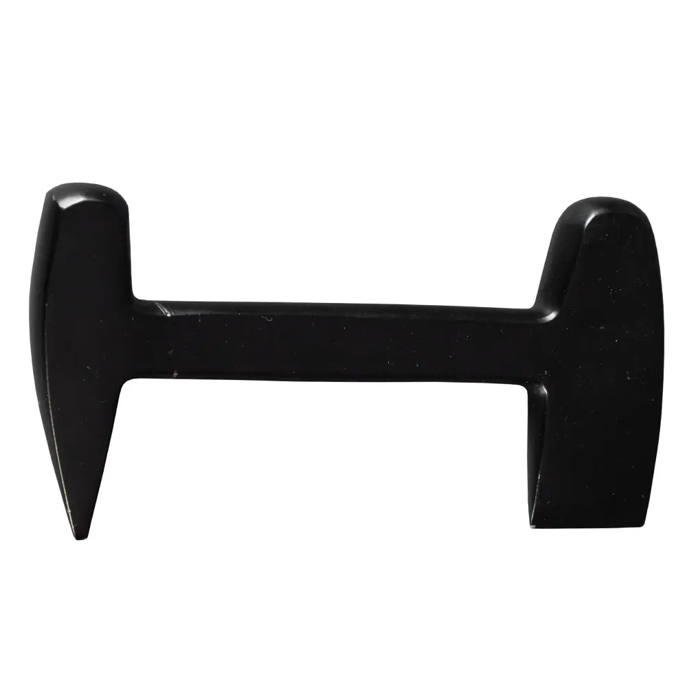 Hilason Western Horse Farrier Buffer Hoof Nail Clinch Cutter Stainless Steel Black Coated 1