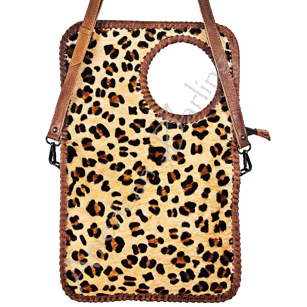 American Darling Clutch Bag Hair-On Cowhide Braided Genuine Leather Western Crossbody For Women 1