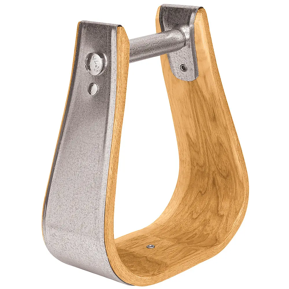Weaver Leather Wooden Stirrups,Â Overshoe Visalia, 3" Tread 1