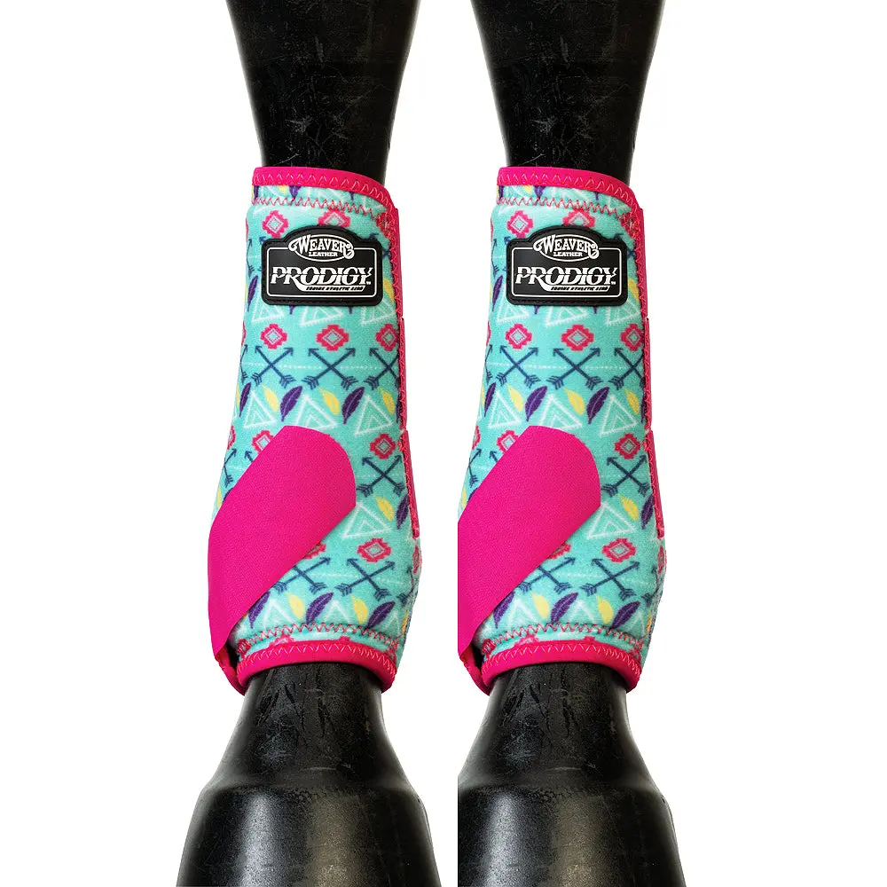 Small Prodigy Horse Athletic Sports Boots Front By Weaver Tribal Diva Pin 1