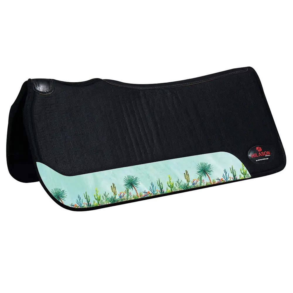 Hilason 31 In X 30 In Western Horse 100% Wool Felt Saddle Pad 29