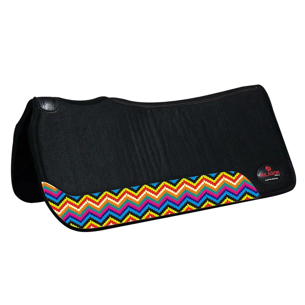 Hilason 31 In X 30 In Western Horse 100% Wool Felt Saddle Pad 15