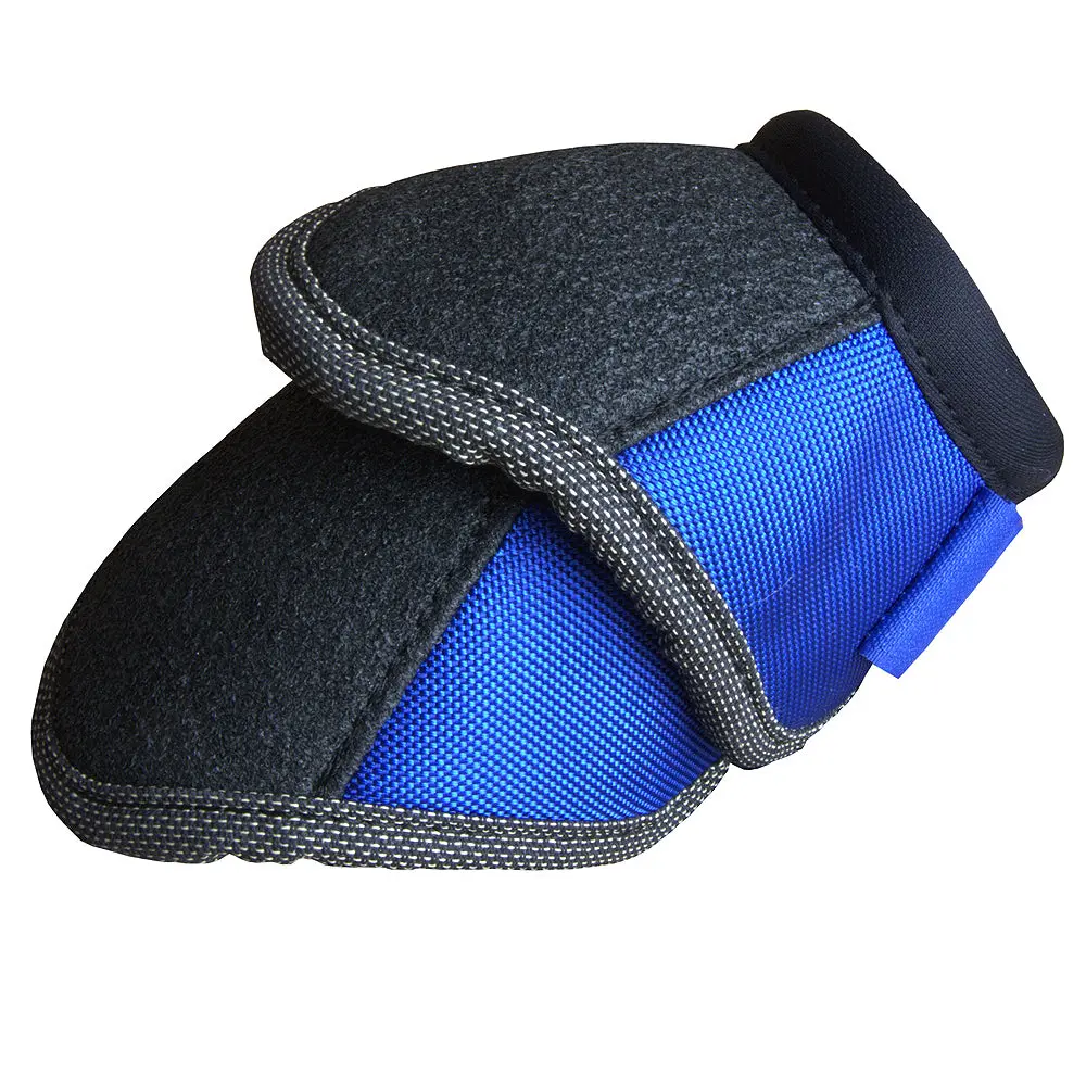 Large Cactus Rope Dynamic Edge Horse Bell Boots Royal Blue 1