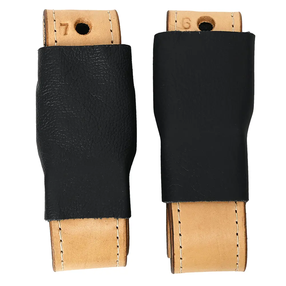 Hilason Western Horse Adjustable Men Stirrup Leather Tan 1