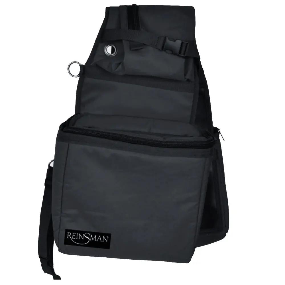 Saddle Bag W/Cantle Bag-Black 1