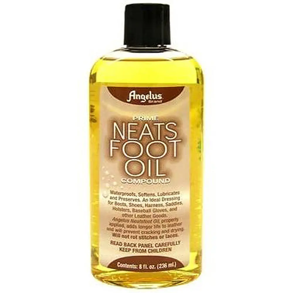 Angelus Prime Neatsfoot Oil Compound Smooth Leather 8 Oz. 1