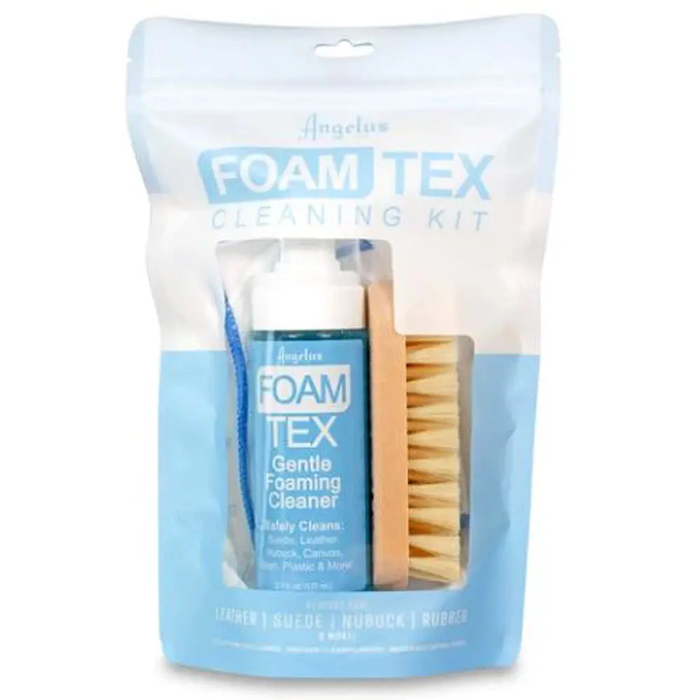 Angelus Foam Tex Sneaker Cleaning Kit Cleaner 5 Oz. 1