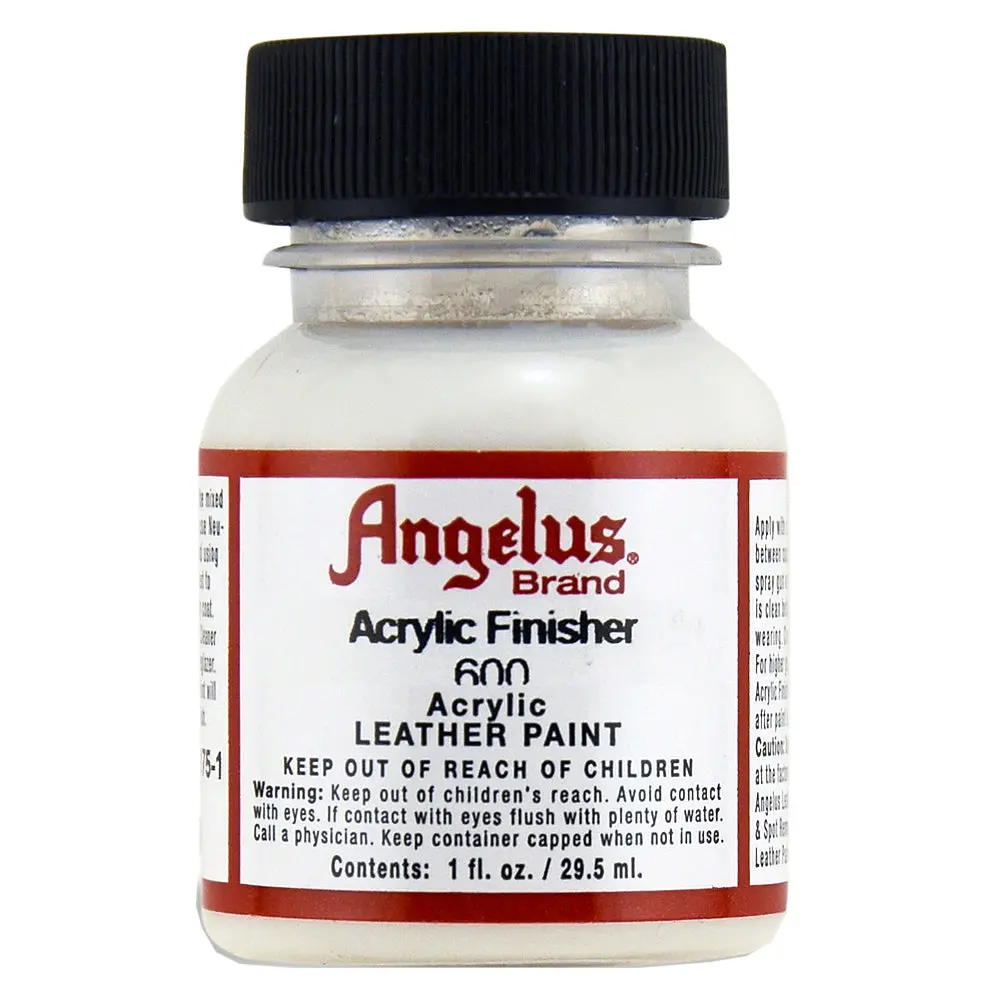 1 Oz Angelus Acrylic 600 Finisher Gloss Finished Leather Products 1