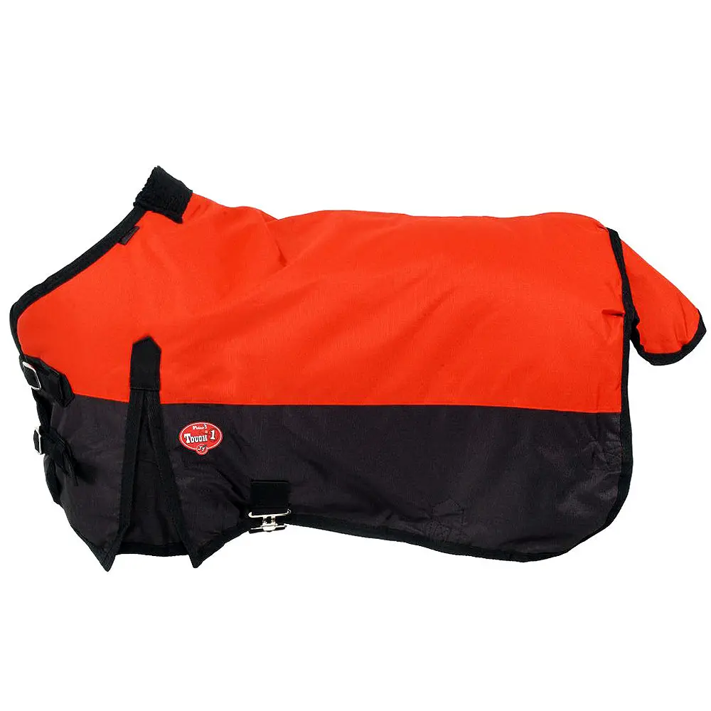 36 In Tough 1 600D Waterproof Poly Miniature Horse Turnout Blanket Red 1