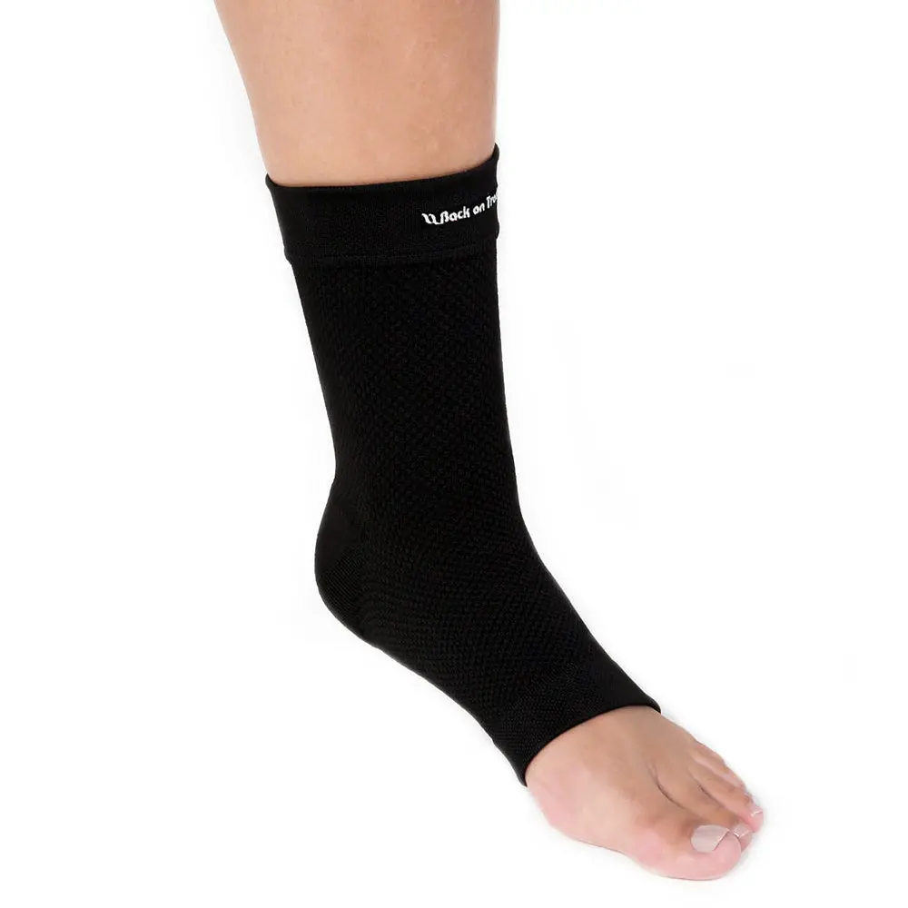 Large Back On Track Physio Ankle Brace Black 1