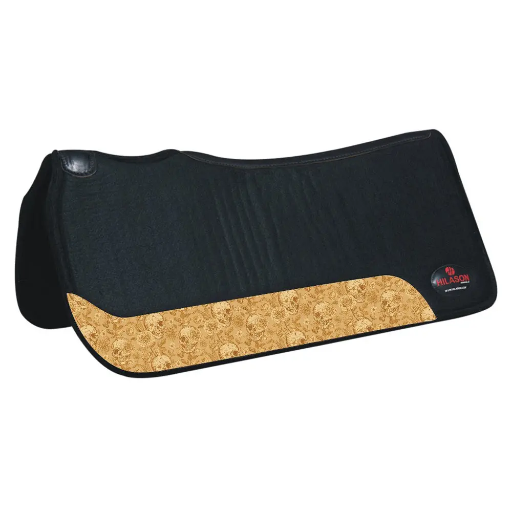 Hilason 31 In X 30 In Western Horse 100% Wool Felt Saddle Pad 24