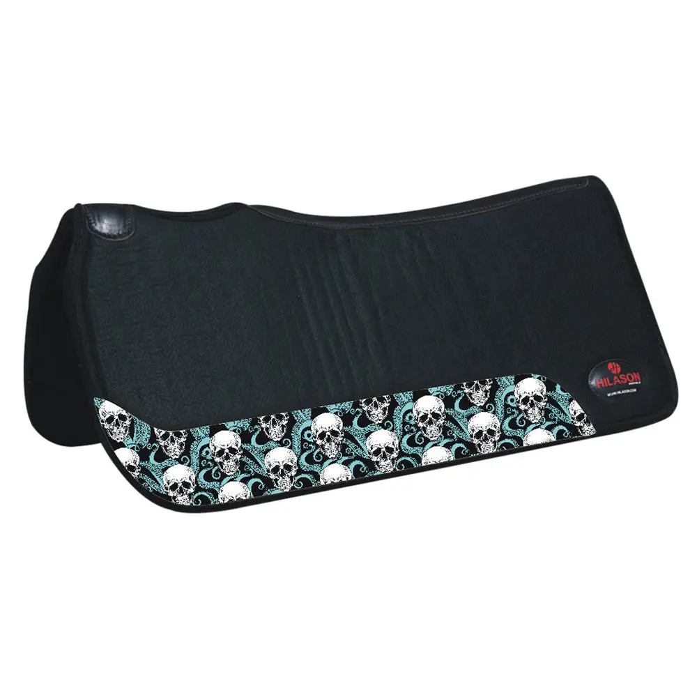 Hilason 31 In X 30 In Western Horse 100% Wool Felt Saddle Pad 21