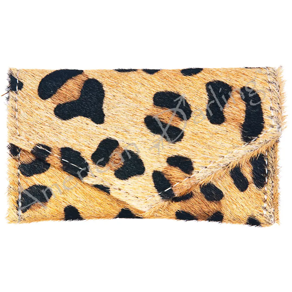 American Darling Coin Purse Bag Handcrafted From Hair-On Cowhide And Genuine Leather With Snap Closure And Compact Design 1