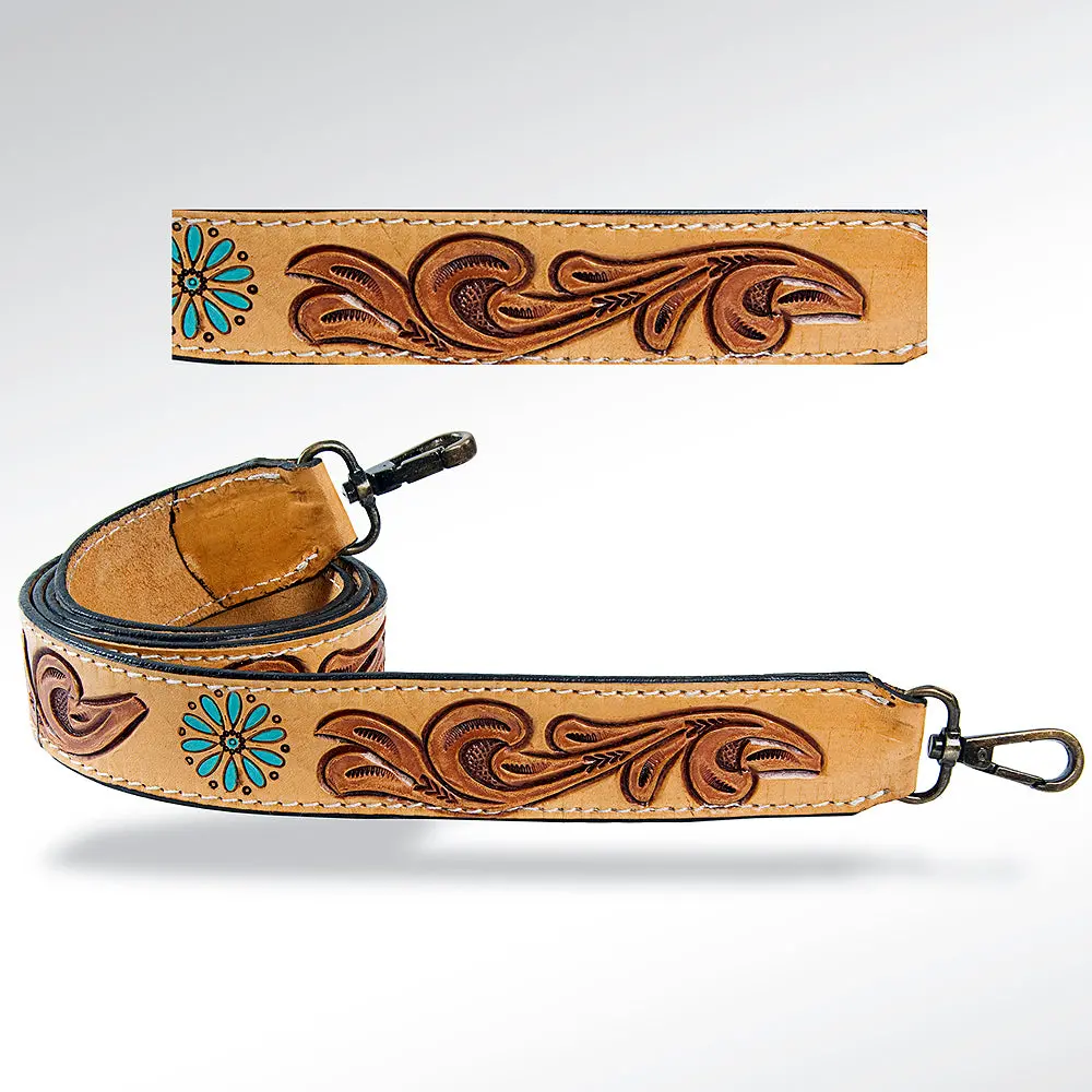 American Darling Hand Tooled Genuine Leather Crossbody Handle Strap For Bags Phone Keychain Wallet Purse Clutch Cellphone 1