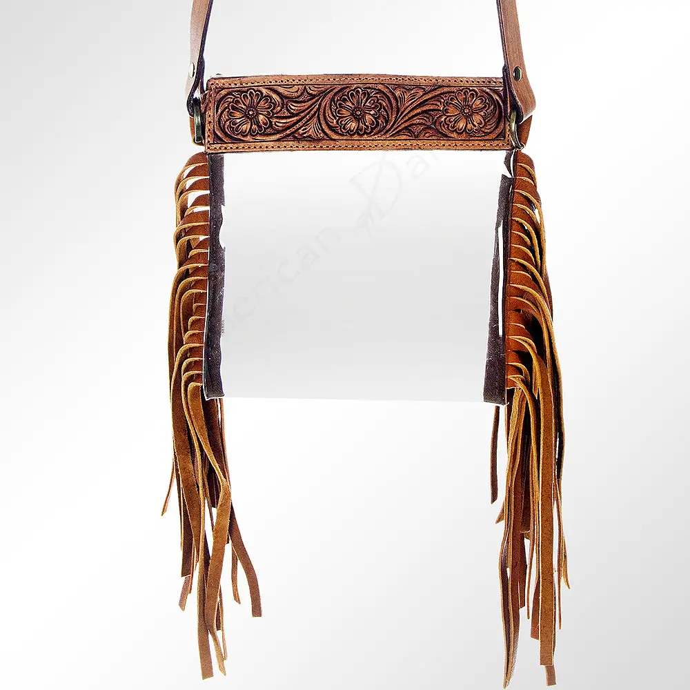 American Darling Clear Bag Hand Tooled Genuine Leather Western Women Handbag Purse | For Cute 1