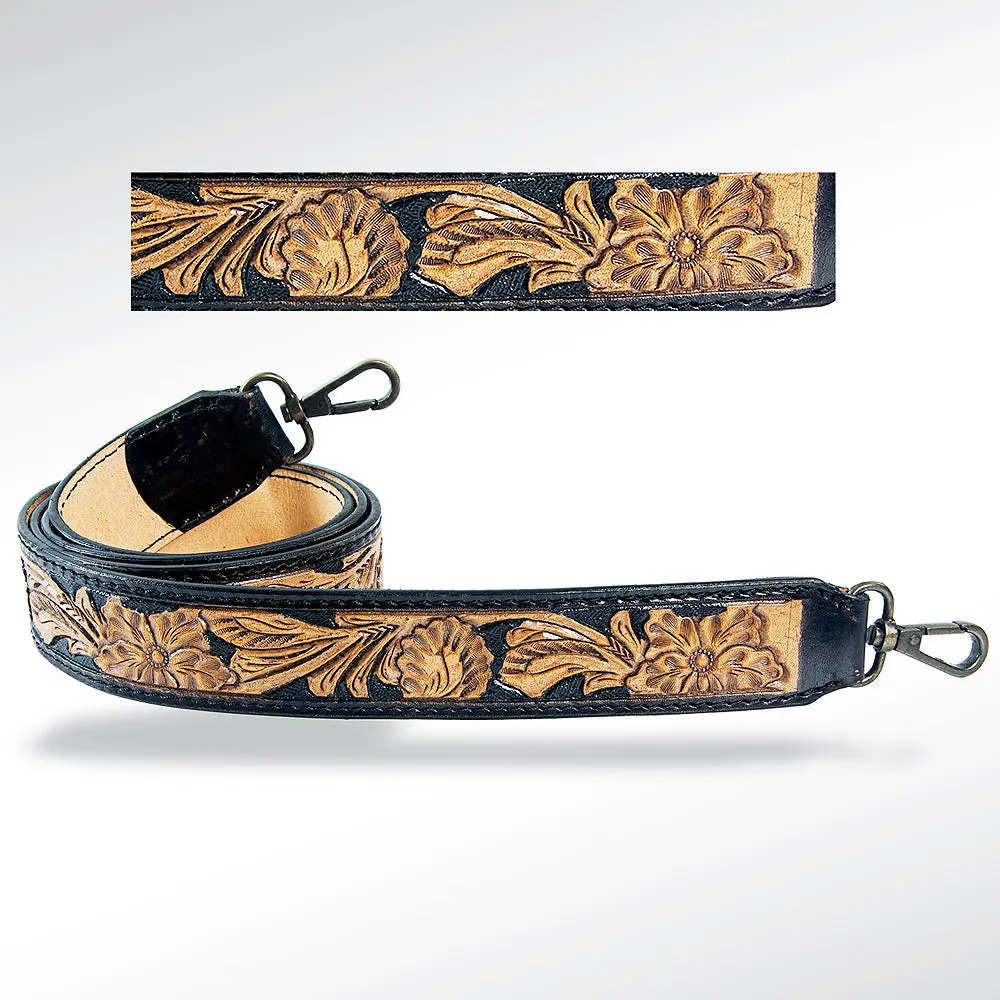 American Darling Hand Tooled Genuine Leather Crossbody Handle Strap For Bags Phone Keychain Wallet Purse Clutch Cellphone 1