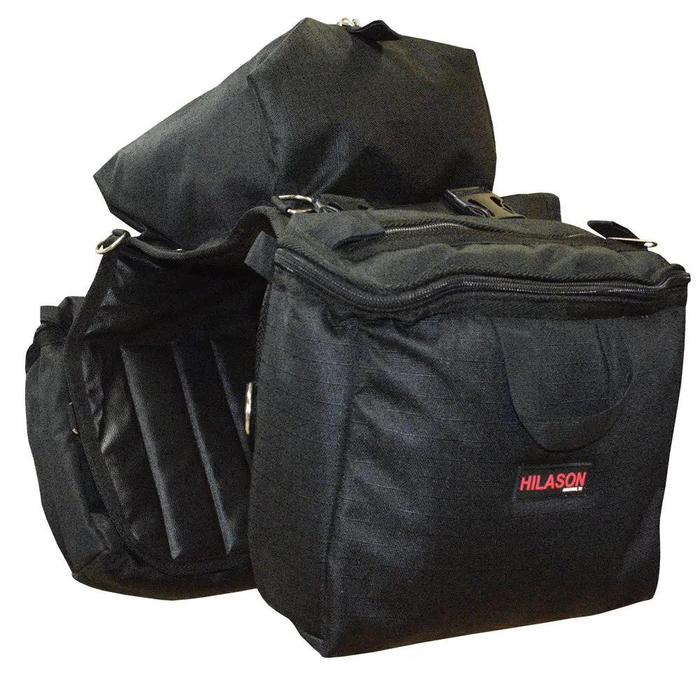 14X12x6 Hilason Detachable Insulated Horse Saddle Side Bag 1
