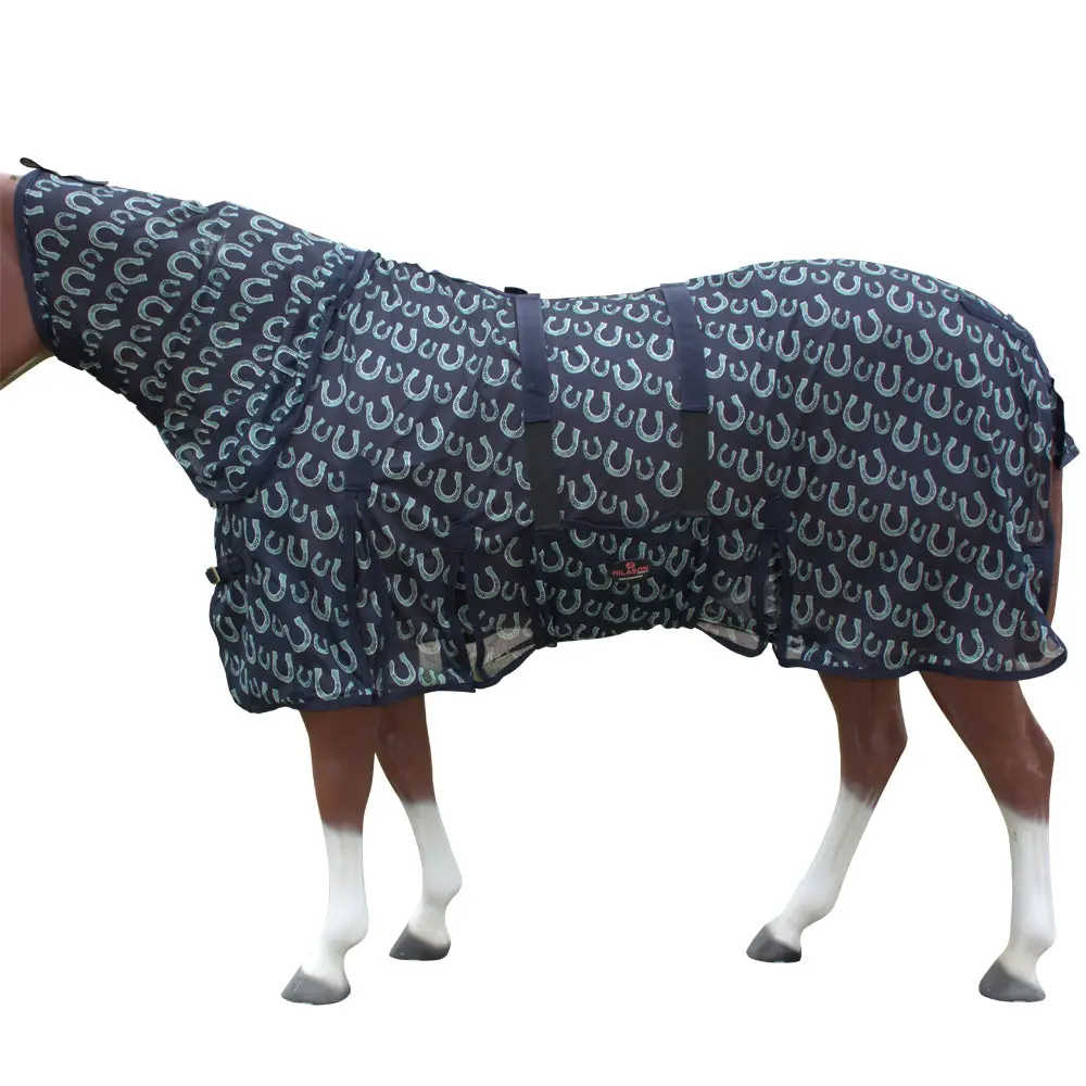 Hilason Horse Fly Sheet - Summer Spring Uv Protection Mesh Bug Mosquito Flysheet For Horses | Fly-Sheet 1