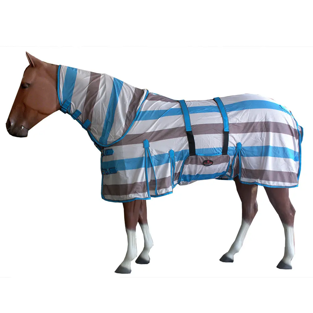 Hilason Horse Fly Sheet - Summer Spring Uv Protection Mesh Bug Mosquito Flysheet For Horses | Fly-Sheet 1