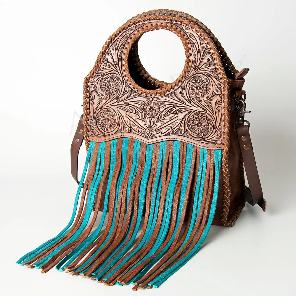 American Darling Clutch Hand Tooled Genuine Leather Western Women Bag Handbag Purse | Travel Bags College Casual 1