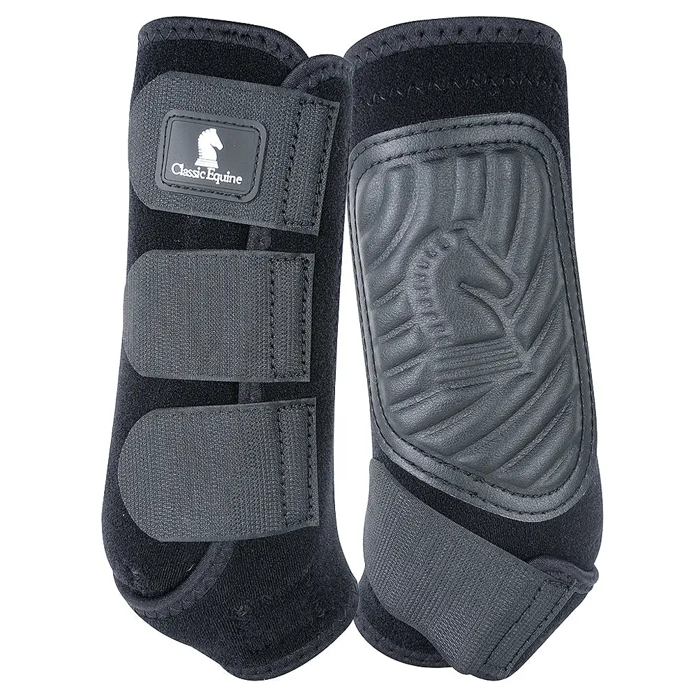 Classic Equine Classicfit Sling Front Boot Black 1