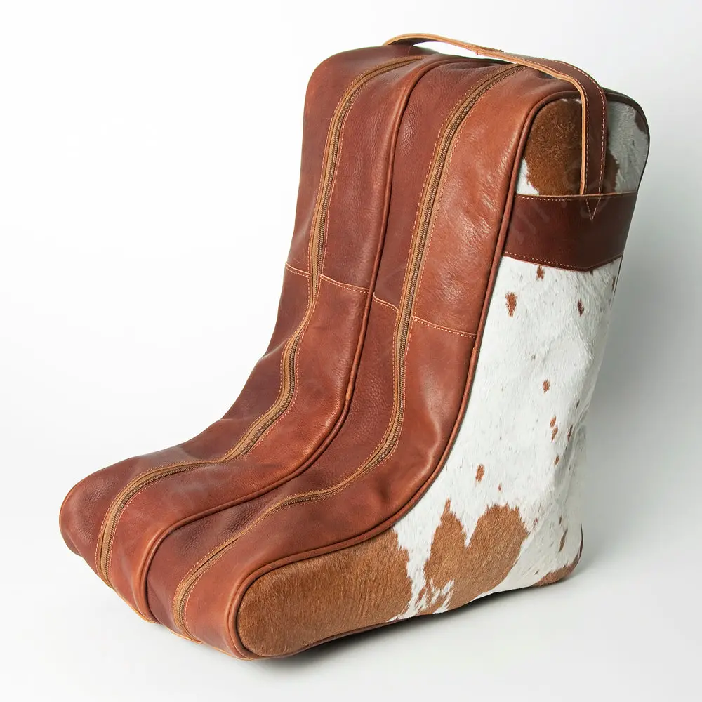 American Darling Boot Cover Hair On Genuine Leather Women Bag Western Handbag Purse | Cowhide Rodeo Travel 1