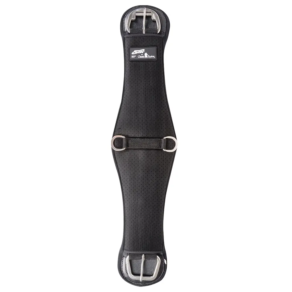 Classic Equine Aura Horse Cinch Roper Black 1
