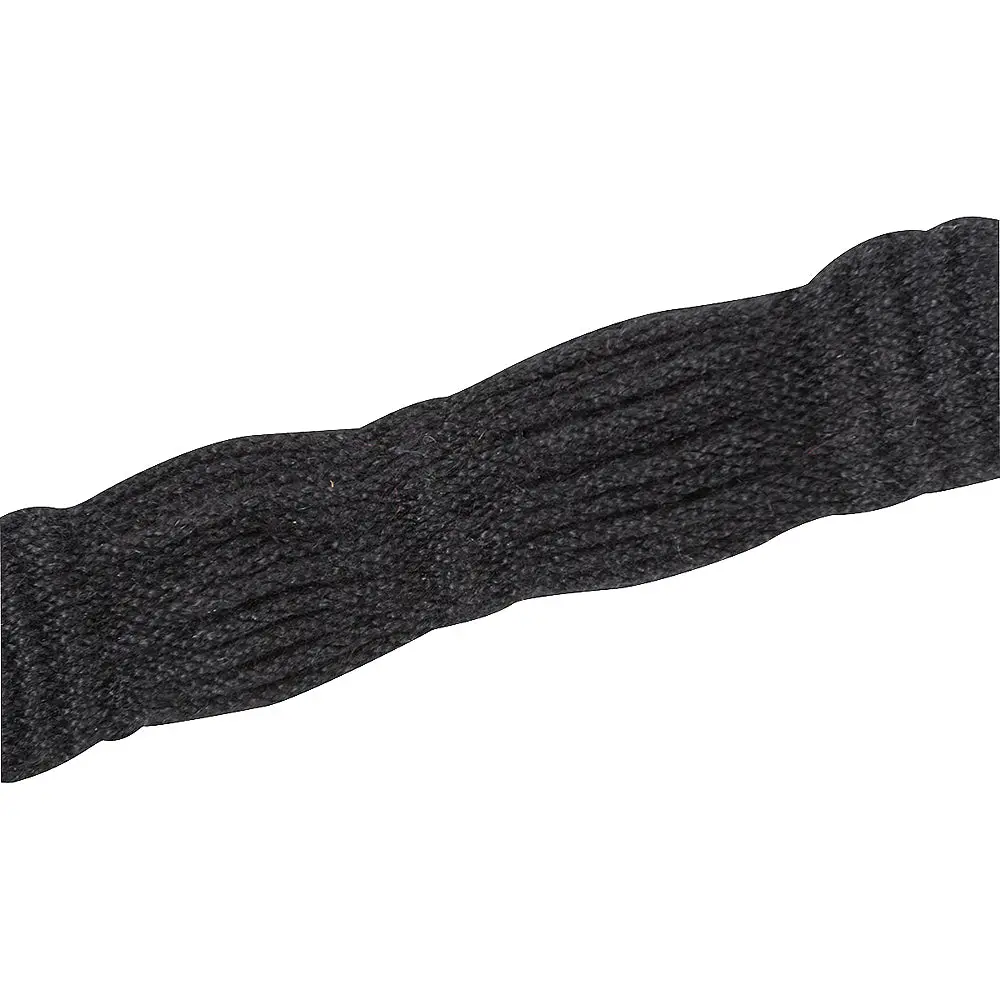 3 In Martin Saddlery Natural Fiber Horse Breastcollar Black 2