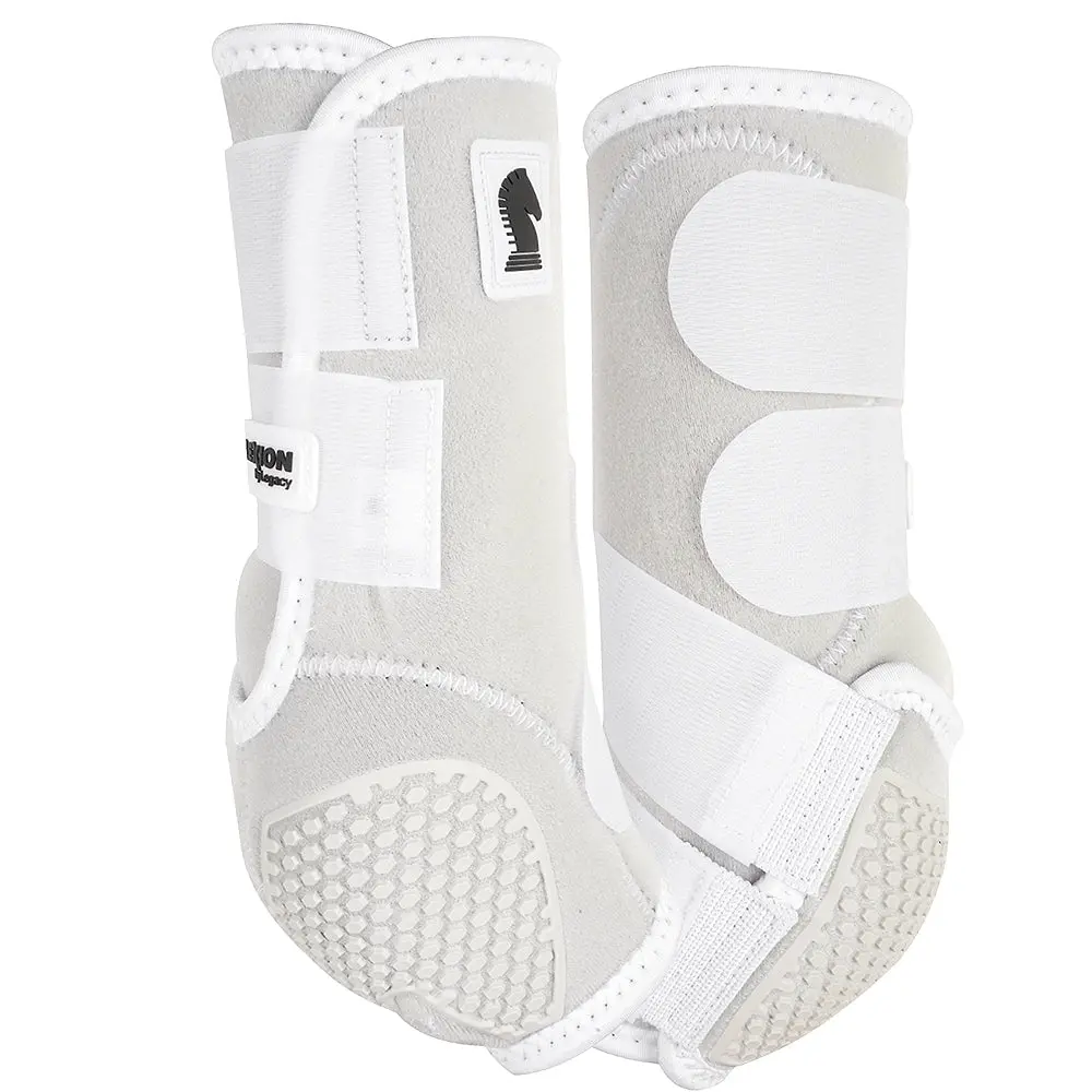 Classic Equine Horse Boot Flexion Legacy Support Hind White 1