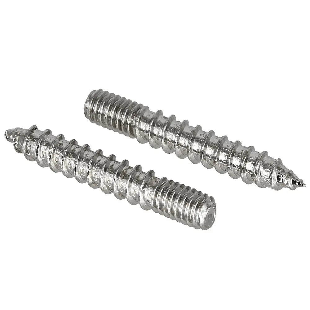 Hilason 1 Inch Horse Saddle Screw Adaptors Zinc Plated 1