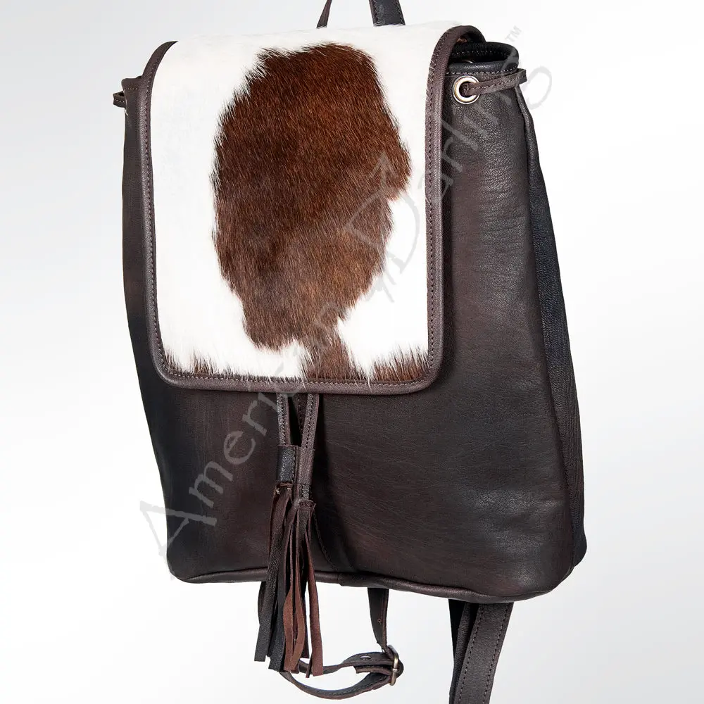 American Darling Backpack Hair On Genuine Leather Western Women Bag Handbag Purse | For Laptop School 1