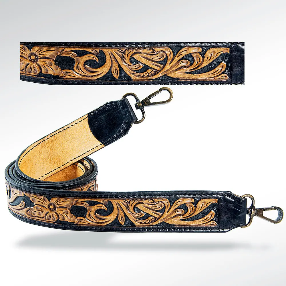 American Darling Hand Tooled Genuine Leather Crossbody Handle Strap For Bags Phone Keychain Wallet Purse Clutch Cellphone 1