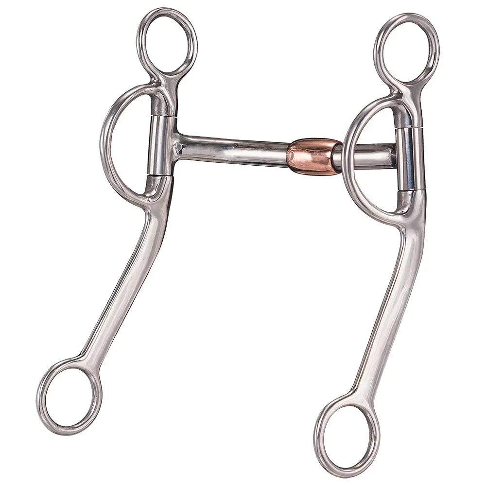 Tough 1 Premium Comfort Gaited Stainless Steel Horse Shank Bit 1